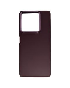 Satin Case with Camera Frame Burgundy (Xiaomi Redmi Note 13 Pro 5G)