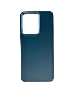 Satin Case with Camera Frame Dark Blue (Xiaomi Redmi Note 13 Pro Plus 5G)