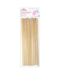 Scrap Cooking Cotton Candy Sticks (SCC-5187) Ξυλάκια για Μαλλί της Γριάς 25 τεμ.