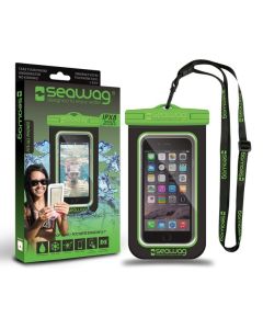 Seawag Universal Αδιάβροχη Θήκη Πουγκί για Smartphones έως 5.7'' (SEAWAG_B4X) Black / Green