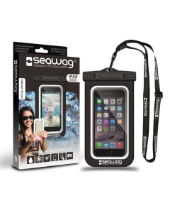 Seawag Universal Αδιάβροχη Θήκη Πουγκί για Smartphones έως 5.7'' (SEAWAG_B1X) Black / White
