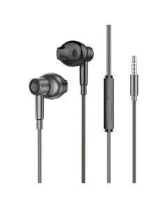 Sendem G50A Iron Man Earphones Stereo Jack 3.5mm Ακουστικά με Ενσωματωμένο Μικρόφωνο - Gray