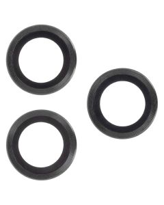 Camera Lens Tempered Glass Film Prοtector Black (iPhone 17 Pro Max)