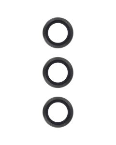 Camera Lens Tempered Glass Film Prοtector Black (Samsung Galaxy S25)