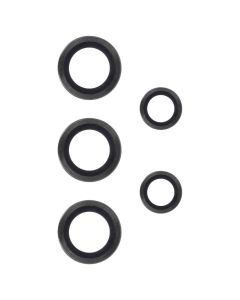 Camera Lens Tempered Glass Film Prοtector Black (Samsung Galaxy S25 Ultra)