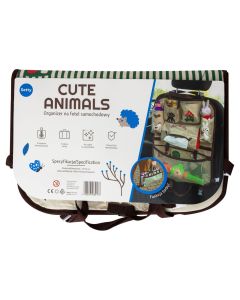 Setty Cute Animals Car Seat Organizer Θήκη Πλάτης Καθίσματος Αυτοκινήτου - Brown - MT84505