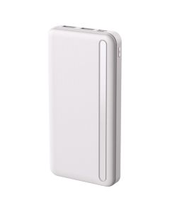 Setty PB1-100 Power Bank 10000mAh 2A Εξωτερική Μπαταρία - White