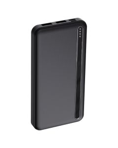 Setty PB1-100 Power Bank 10000mAh 2A Εξωτερική Μπαταρία - Black