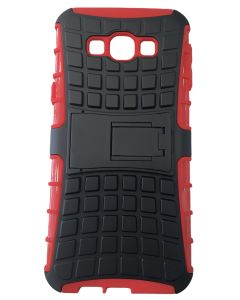 Shockproof Case Ανθεκτική Θήκη με Δυνατότητα Stand Κόκκινο (Samsung Galaxy A7)