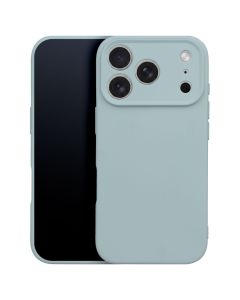 Silicone Lite Soft Touch Case Θήκη Σιλικόνης Silver (iPhone 17 Pro / 18 Pro) - MT84250