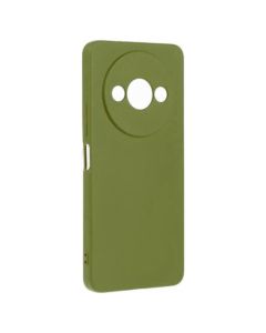 Silicone Lite Soft Touch Case Θήκη Σιλικόνης Olive (Xiaomi Redmi A3 4G)