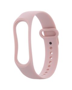 Silicone Wristband Strap Powder Pink - Λουράκι Σιλικόνης για Xiaomi Mi Band 5/6/7