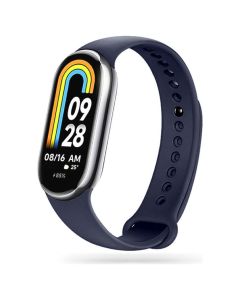 Silicone Wristband Strap Navy Blue - Λουράκι Σιλικόνης για Xiaomi Smart Band 8 / 9 / NFC