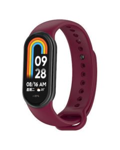 Silicone Wristband Strap Raspberry - Λουράκι Σιλικόνης για Xiaomi Smart Band 8 / 9 / NFC