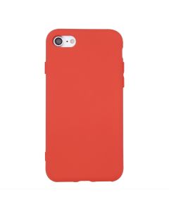 Θήκη Σιλικόνης Slim Fit Liquid Silicone Case Red (iPhone 7 / 8 / SE 2020 / 2022)