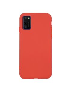Θήκη Σιλικόνης Slim Fit Liquid Silicone Case Red (Samsung Galaxy A41)