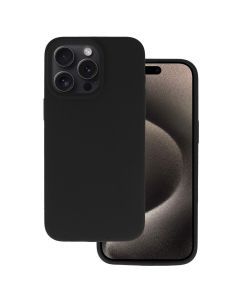 Silicone Lite Soft Touch Case Θήκη Σιλικόνης Black (iPhone 12 Pro Max) - MT72053