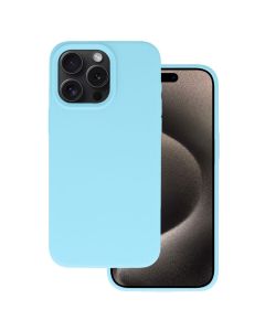 Silicone Lite Soft Touch Case Θήκη Σιλικόνης Light Blue (iPhone 14 Pro Max)