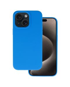 Silicone Lite Soft Touch Case Θήκη Σιλικόνης Blue (iPhone 15)