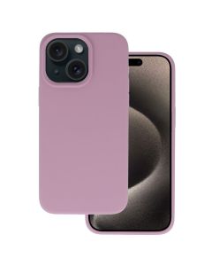 Silicone Lite Soft Touch Case Θήκη Σιλικόνης Heather (iPhone 15)