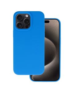 Silicone Lite Soft Touch Case Θήκη Σιλικόνης Blue (iPhone 16 Pro Max) - MT84157