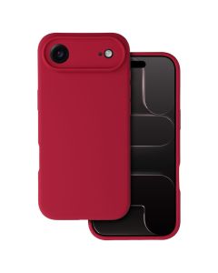 Silicone Lite Soft Touch Case Θήκη Σιλικόνης Burgundy (iPhone 17 Air) - MT84175