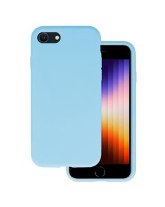Silicone Lite Soft Touch Case Θήκη Σιλικόνης Light Blue (iPhone 7 / 8 / SE 2020 / 2022)