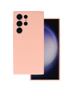 Silicone Lite Soft Touch Case Θήκη Σιλικόνης Peach (Samsung Galaxy S23 Ultra)
