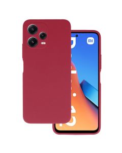 Silicone Lite Soft Touch Case Θήκη Σιλικόνης Burgundy (Xiaomi Redmi Note 12 Pro 5G)