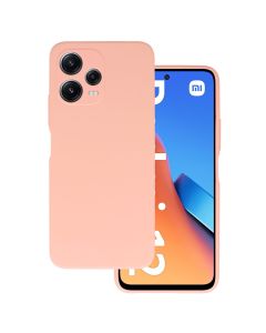 Silicone Lite Soft Touch Case Θήκη Σιλικόνης Peach (Xiaomi Redmi Note 12 Pro 5G)