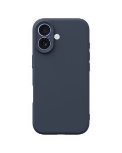 Silicone Lite Soft Touch Case Θήκη Σιλικόνης Dark Blue (iPhone 17)