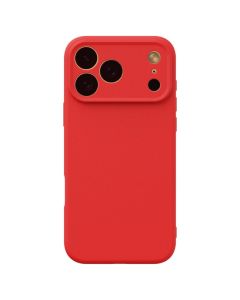 Silicone Lite Soft Touch Case Θήκη Σιλικόνης Red (iPhone 17 Pro)