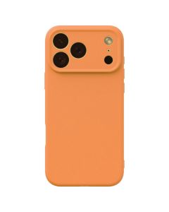 Silicone Lite Soft Touch Case Θήκη Σιλικόνης Tangerine (iPhone 17 Pro)