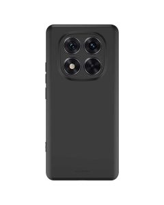 Silicone Lite Soft Touch Case Θήκη Σιλικόνης Black (Xiaomi Redmi Note 14 Pro 5G / Poco X7 5G) - MT80712