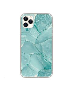Silicone Marble Case No3 Θήκη Σιλικόνης Green (iPhone 11 Pro)