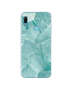 Silicone Marble Case No3 Θήκη Σιλικόνης Green (Huawei Y6 2019 / Honor 8A)