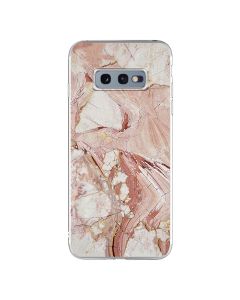 Silicone Marble Case No6 Θήκη Σιλικόνης White / Brown (Samsung Galaxy S10e)
