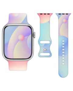 Silicone Strap Colorful (97+110) Λουράκι Σιλικόνης για Apple Watch 44/45/46/49mm (4/5/6/7/8/9/10/11/SE/ULTRA 1/2/3) - MT83056