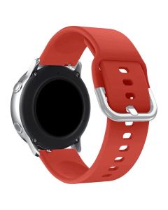 Universal TYS 22mm Silicone Replacement Smartwatch Band - Λουράκι Σιλικόνης - Red