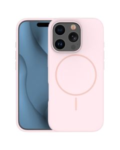 Silicone Thin Mag Case Θήκη Σιλικόνης Συμβατή με MagSafe - Light Pink (iPhone 17 Air) - MT84304