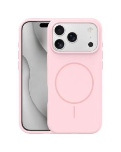 Silicone Thin Mag Case Θήκη Σιλικόνης Συμβατή με MagSafe - Light Pink (iPhone 17 Pro Max / 18 Pro Max) - MT84318