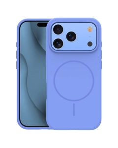 Silicone Thin Mag Case Θήκη Σιλικόνης Συμβατή με MagSafe - Sky Blue (iPhone 17 Pro Max / 18 Pro Max) - MT84314