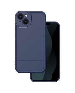 Simple Carbon Rugged Case Ανθεκτική Θήκη Blue (iPhone 13)