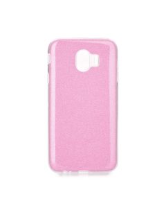 Forcell Glitter Shine Cover Hard Case Pink (Samsung Galaxy J4 2018)