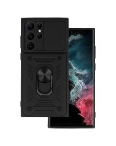 Camera Slide Hard Case Σκληρή Θήκη με Κάλυμμα Κάμερας - Black (Samsung Galaxy S26 Ultra) - MT83687