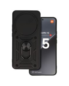 Camera Slide Hard Case Σκληρή Θήκη με Κάλυμμα Κάμερας - Black (Xiaomi 15 Ultra)