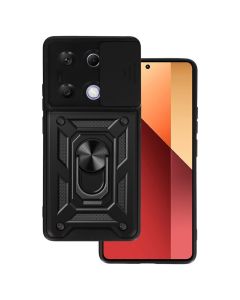 Camera Slide Hard Case Σκληρή Θήκη με Κάλυμμα Κάμερας - Black (Xiaomi Redmi Note 13 Pro 4G)