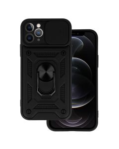 Camera Slide Hard Case Σκληρή Θήκη με Κάλυμμα Κάμερας - Black (iPhone 13 Pro)