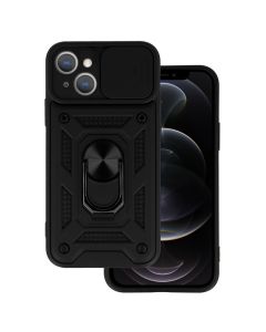 Camera Slide Hard Case Σκληρή Θήκη με Κάλυμμα Κάμερας - Black (iPhone 14)
