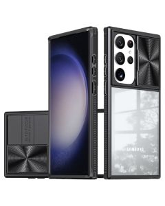 Slider Case Σκληρή Θήκη με Κάλυμμα Κάμερας - Black (Samsung Galaxy S24 Ultra)